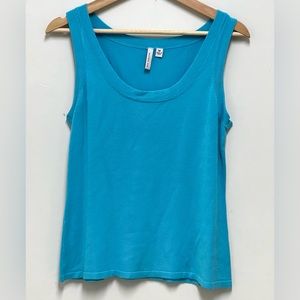 Beatrix OST Light Blue Sleeveless Scoop Neck Tank Top Pullover Size M